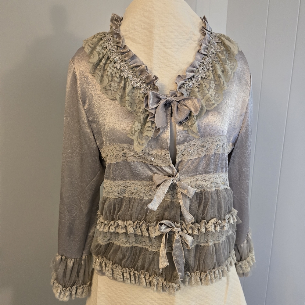 PRETTY ANGEL Silk Blend Blouse XL